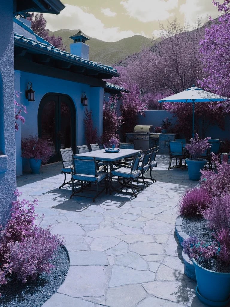 Slate Tile Patio Ideas